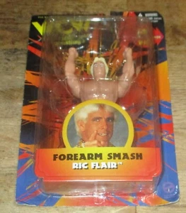 1998 WCW NWA OSFT Nature Boy Ric Flair figura de lucha libre WWF WWE azul TNA AEW - Imagen 1 de 5