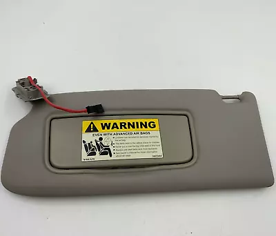 2005-2006 Volvo S50 Driver Sun Visor Gray Illuminated OEM C02B17082 - Image 1 of 4
