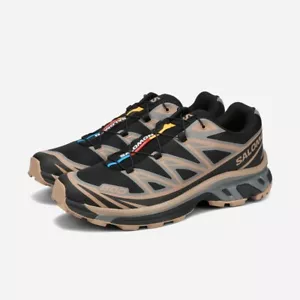 L47582400 Salomon XT-6 Nero Portabella Peltro Uomo US5-12 - Foto 1 di 9