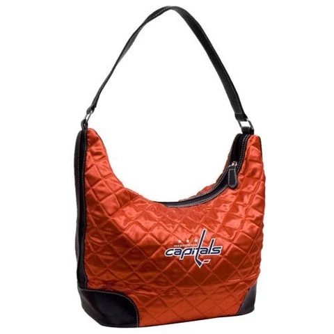 NHL Washington Capitals Quilted Hobo purse Light Red New Cover