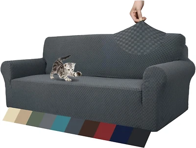 Funda De Sofa Jacquard Para Alta Elasticidad Protector De Muebles Para Mascotas Foto 1 de 4