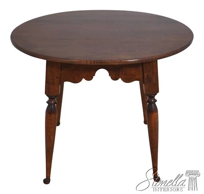 L64390EC: Mesa ocasional primitiva de arce Country Tiger Foto 1 de 4