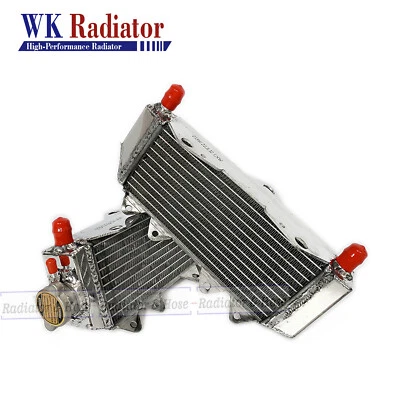 Radiadores de refrigeración para Yamaha YZ250 YZ250X YZ250G 2002-2021 2019 2018 17 pulidos Foto 1 de 4