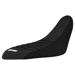 Yamaha Raptor 700 700 R Seat Cover 2006-2024 BLACK / BLACK RIBS #193 - Picture 1 of 5