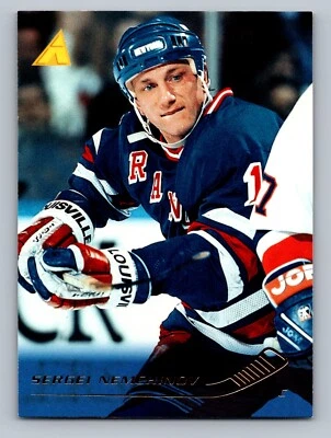 1995-96 Pinnacle Rangers Hockey Card #152 Sergei Nemchinov - Image 1 of 2