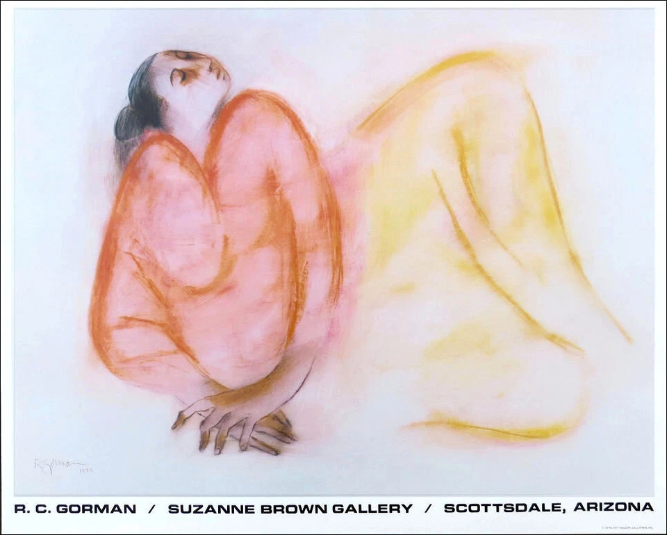 R.C. Póster de nativos americanos del suroeste de Gorman Miss enero 23 x 28-1/2 Foto 1 de 1