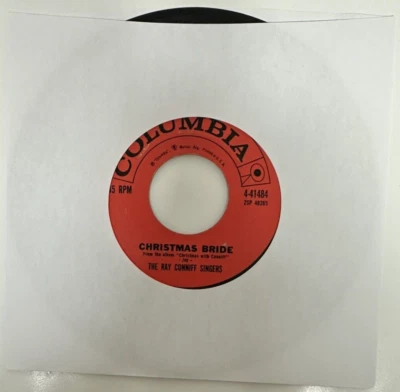 Ray Conniff CHRISTMAS BRIDE, SILVER BELLS (45 HOLIDAY) #41484 PLAYS VG+ - Image 1 of 4