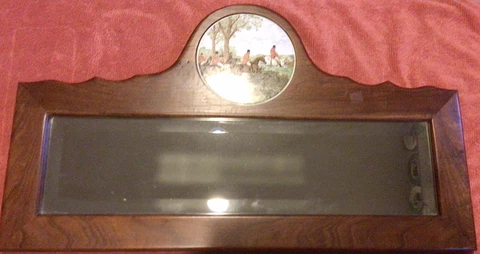 Fox Hunting Herring Hunt Framed Tile and Mirror Cover
