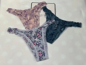 Victoria's Secret Sexy Brazilian High Cut Leg Panty Tie Dye Ombre Floral NWT - Picture 1 of 16