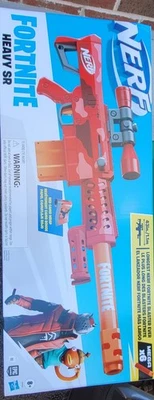 NERF Fortnite: Heavy SR Blaster Scope - Red Camo Edition - Image 1 of 4