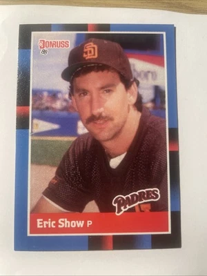 1988 Donruss - Eric Show #387 - Image 1 of 2
