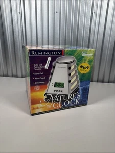 NEW Remington Nature’s Clock Alarm Clock Zen NC-1000 Aromatherapy Light NOS - Picture 1 of 5