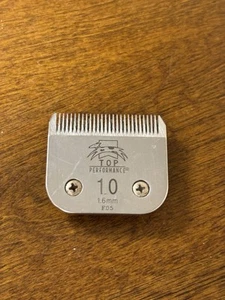 Top Performance Pet Clipper Blades size 10 1.6mm, - Picture 1 of 2