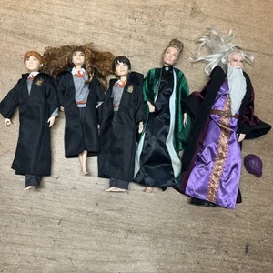 2018 Set 5 Harry Potter Wizarding World Puppen Figuren Mattel, Fehlteile - Bild 1 von 8