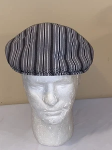 VINTAGE KANGOL MEDIUM STRIPPED HAT - Picture 1 of 8