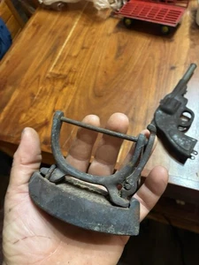 Antikes Verkäufer Muster Eisen Sinnvoll 4" lang RAR - Bild 1 von 8