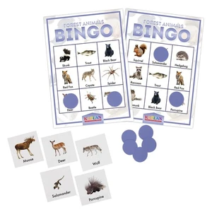 Kaplan Early Learning Forest Animals Bingo Learning Game - Picture 1 of 3
