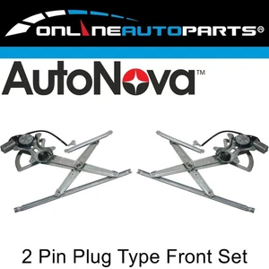 Pair Front Electric Power Window Regulators + Motor for FZJ105 HDJ100 HZJ105 - Picture 1 of 2