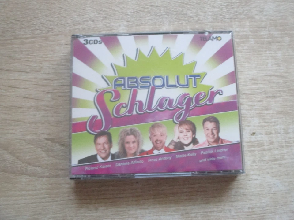 Absolut Schlager   -- 3 CDs NEU OVP - Bild 1 von 2