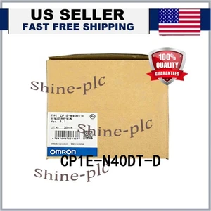 Omron 1PC CP1E-N40DT-D Programmable Controller Module New In Box Fast Shipping - Picture 1 of 17