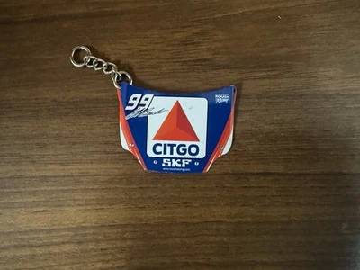 ROUSH RACING Motorhead NASCAR Jeff Burton #99 CITGO Car Hood Bonnet Keychain - Image 1 of 4