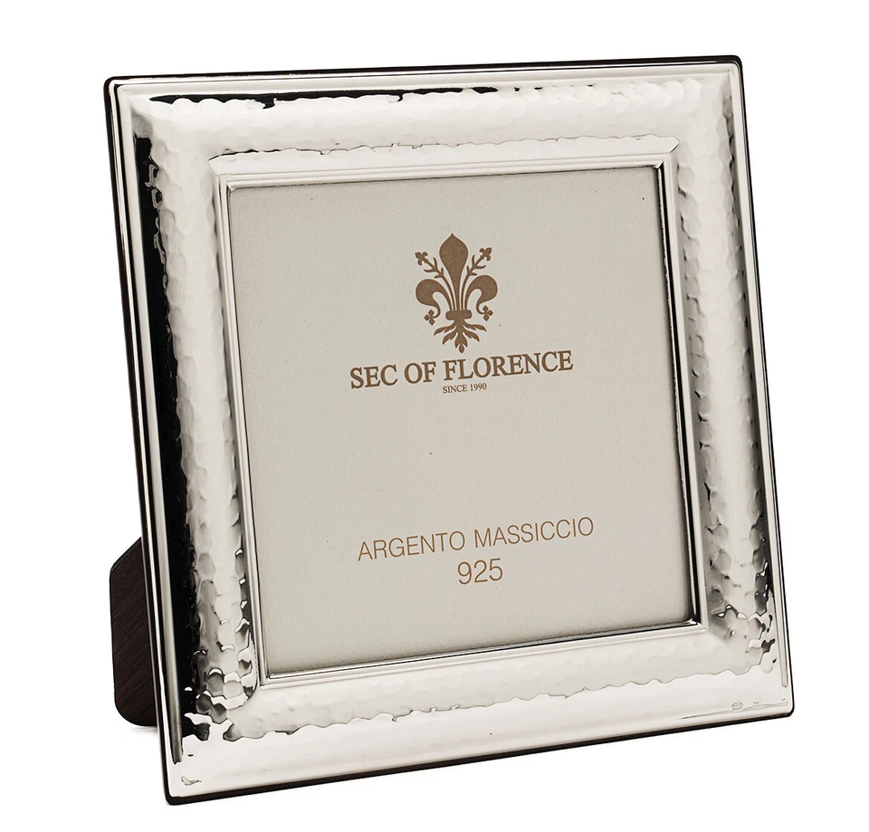 Marco de fotos de plata esterlina 925 maciza de 3,5"x3,5"* 7200/9x9 EE. UU. Foto 1 de 4