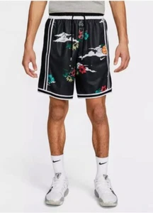 Nuevos Pantalones Cortos de Baloncesto para Hombres Nike Dri-FIT DNA+ Negros DM8780-010 - Imagen 1 de 5