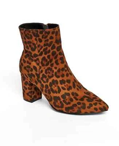 Smash Schuhe Damen Chiku Chunky Stiefeletten Leopard 12W B4HP - Bild 1 von 6