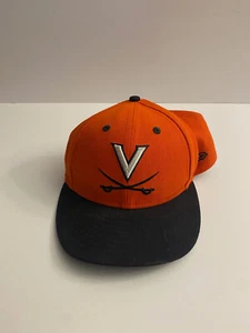 Griff O'Ferrall University of Virginia Baseball Game Used Orange Hat Orioles - Picture 1 of 3