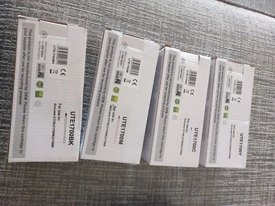 PRINTER TONER CARTRIDGE 4 PACK/SET FITS EPSON AL C1700/C1750W/C1750N - Image 1 of 2