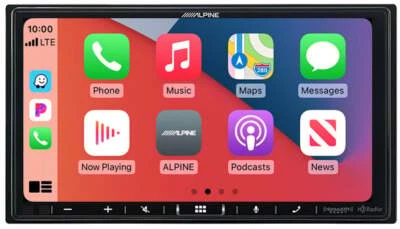 Alpine iLX-407 Double DIN 7" Carplay / Android Auto Digital Multimedia Receiver - Image 1 of 4