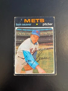 1971 TOPPS BASEBALL #160 TOM SEAVER!! (CREASE) $1 SHIPPING!! - Picture 1 of 2