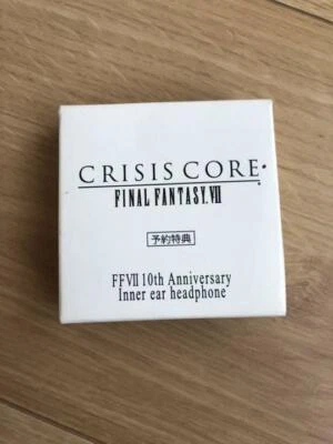Earphone For PSP Crisis Core Final Fantasy 7 Limited FF VII Anniversary  - Image 1 of 2