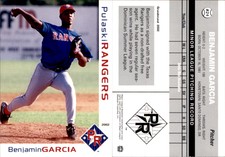 Benjamin Garcia 2002 Grandstand Pulaski Rangers #24 Card *AutographDen*