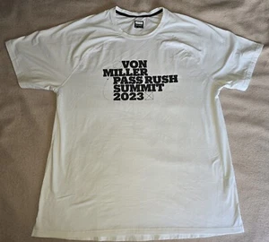 AUTHENTIC Player Issued VON MILLER PASS RUSH SUMMIT 2023 Shirt 3XL LSKD jersey - Picture 1 of 4