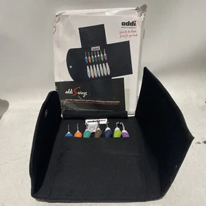 addi-Swing Set 7 Alu Häkelnadeln 2-8mm und Koffer - Bild 1 von 2