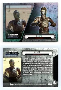 C-3PO #72 Star Wars Evolution 2016 Topps Trading Card - Picture 1 of 1