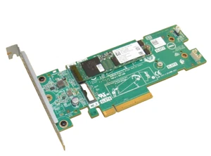 Carte contrôleur Dell JV70F Boss 2x M.2 PCI Express avec support TALL et 1x 120 Go - Photo 1/1