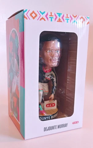Dejounte Murray San Antonio Spurs HEB NBA Basketball Bobblehead Atlanta Hawks Cover