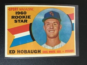 F66516  1960 Topps #131 Ed Hobaugh RS RC WHITE SOX - Picture 1 of 1