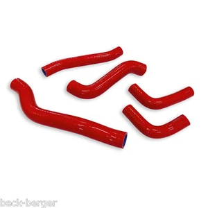 Ducati Tubo Radiatore Kit Rosso Condutture Coolant Pipes Monster 821 1200 - Foto 1 di 1