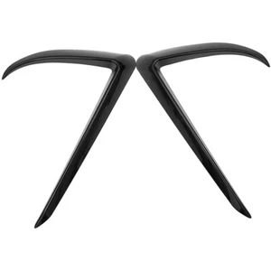 Un par de cubiertas antiniebla delanteras negras brillantes para Tesla Model 3 17-2022 - Imagen 1 de 9