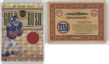 2011 Panini Gold Standard Gold Rush Materials Prime /25 Ahmad Bradshaw #9