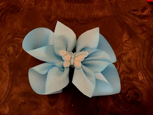 Inverted Boutique Hair Bow - Picture 1 of 4