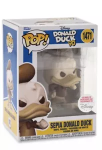 SEPIA DONALD DUCK 90th ANNIVERSARY Funko Pop 1471 - Disney Parks Exclusive New - Picture 1 of 5
