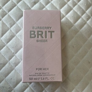 Only $45 RT$95! Burberry Brit Sheer for her 1.6oz
