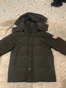 Canada Goose Black Puffer Jackets Mens Size M Excellent Condition & Original Bag - Picture 1 of 7