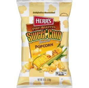 ⚫️New Exclusive Herr’s Fire Roasted Sweet Flavored Lightly Season Popcorn 5.25oz - Picture 1 of 2