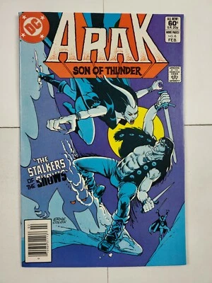 ARAK SON OF THUNDER #6  DC COMICS 1982  - Image 1 of 3
