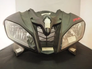 YAMAHA R6 BOVENKUIP TOPKUIP  KOPLAMP UPPER BODY FAIRING  HEADLIGHT  black - Bild 1 von 5